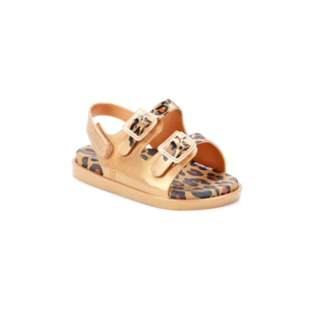 MINI MELISSA
Girl's Wide II Leopard Print Sandals